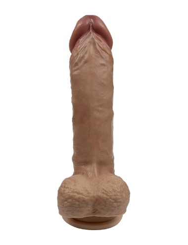 Gode Real Skin Suprème Model 1 flesh 21 cm - SilexD