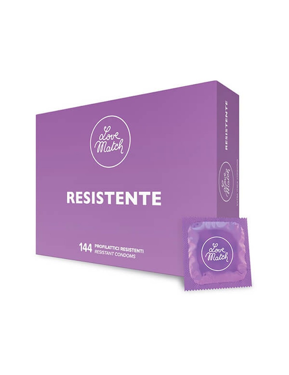144 Préservatifs résistants Love Match 144 Préservatifs résistants Love Match