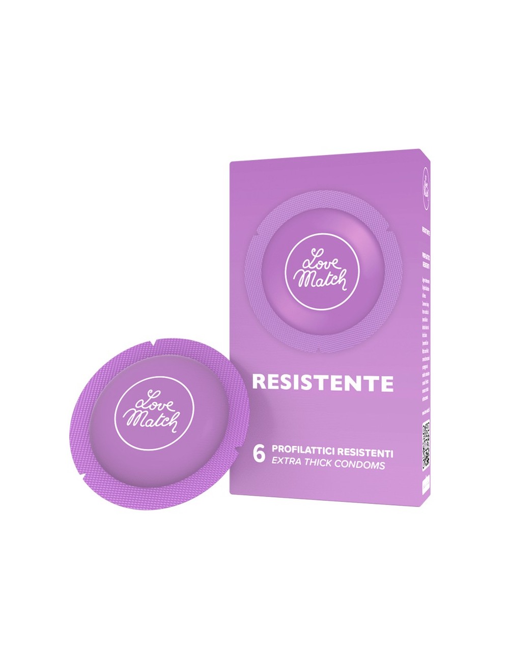 6 Préservatifs résistants Love Match