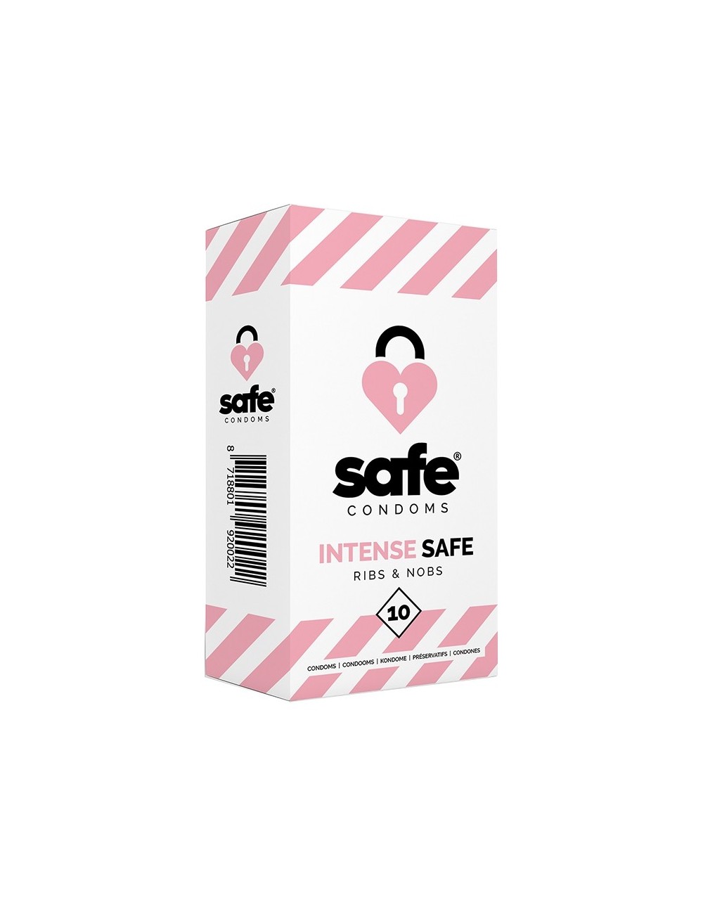 10 préservatifs Safe Intense 10 préservatifs Safe Intense