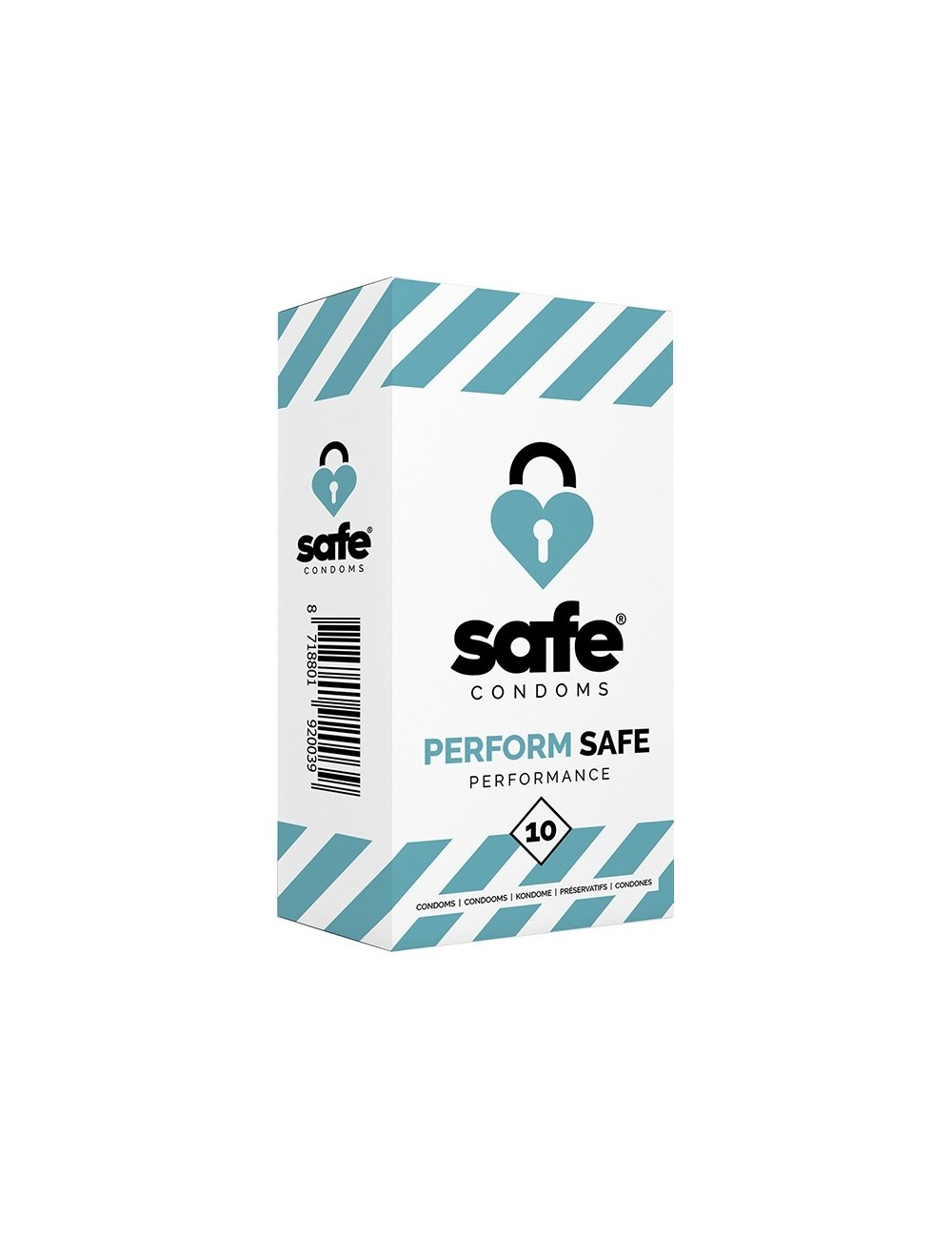 10 préservatifs Safe Performance