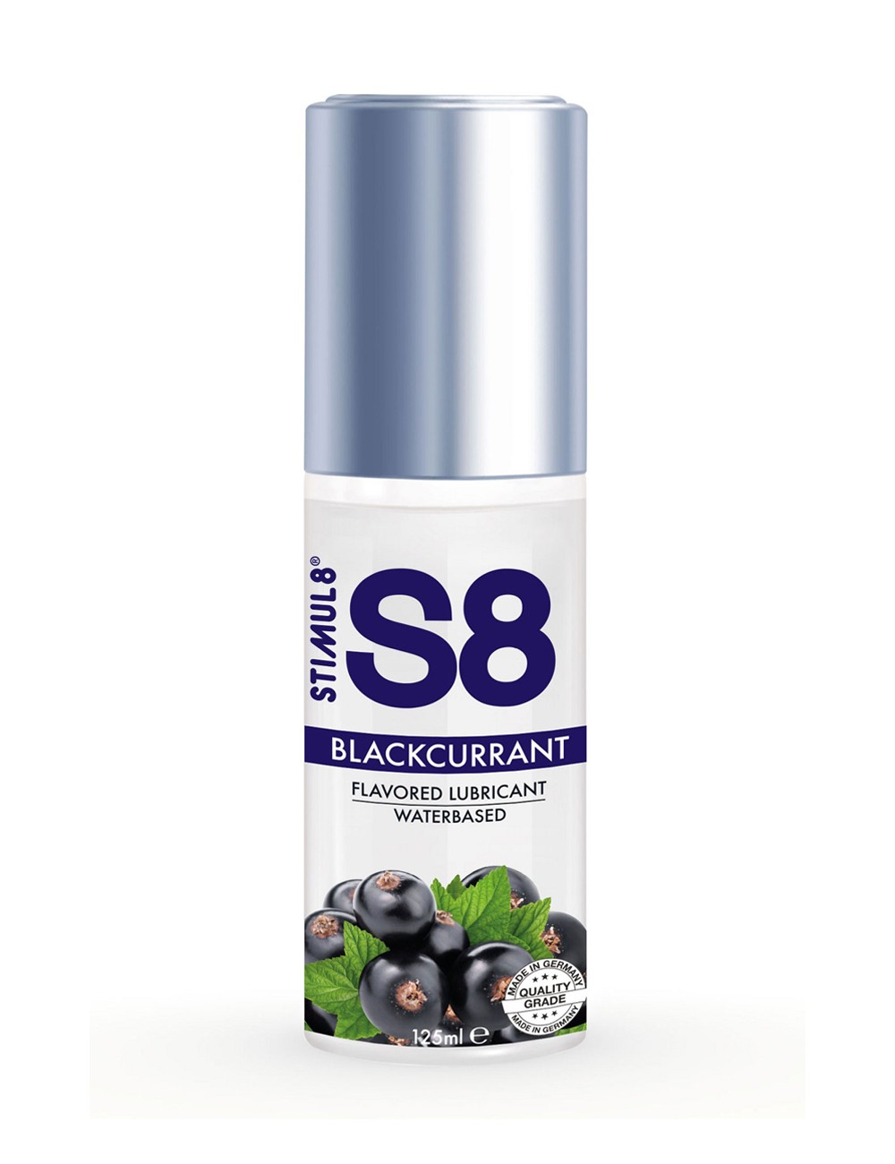 Lubrifiant S8 parfumé cassis 125ml Lubrifiant S8 parfumé cassis 125ml