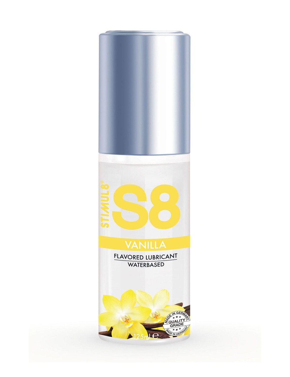 Lubrifiant S8 parfumé vanille 125ml Lubrifiant S8 parfumé vanille 125ml