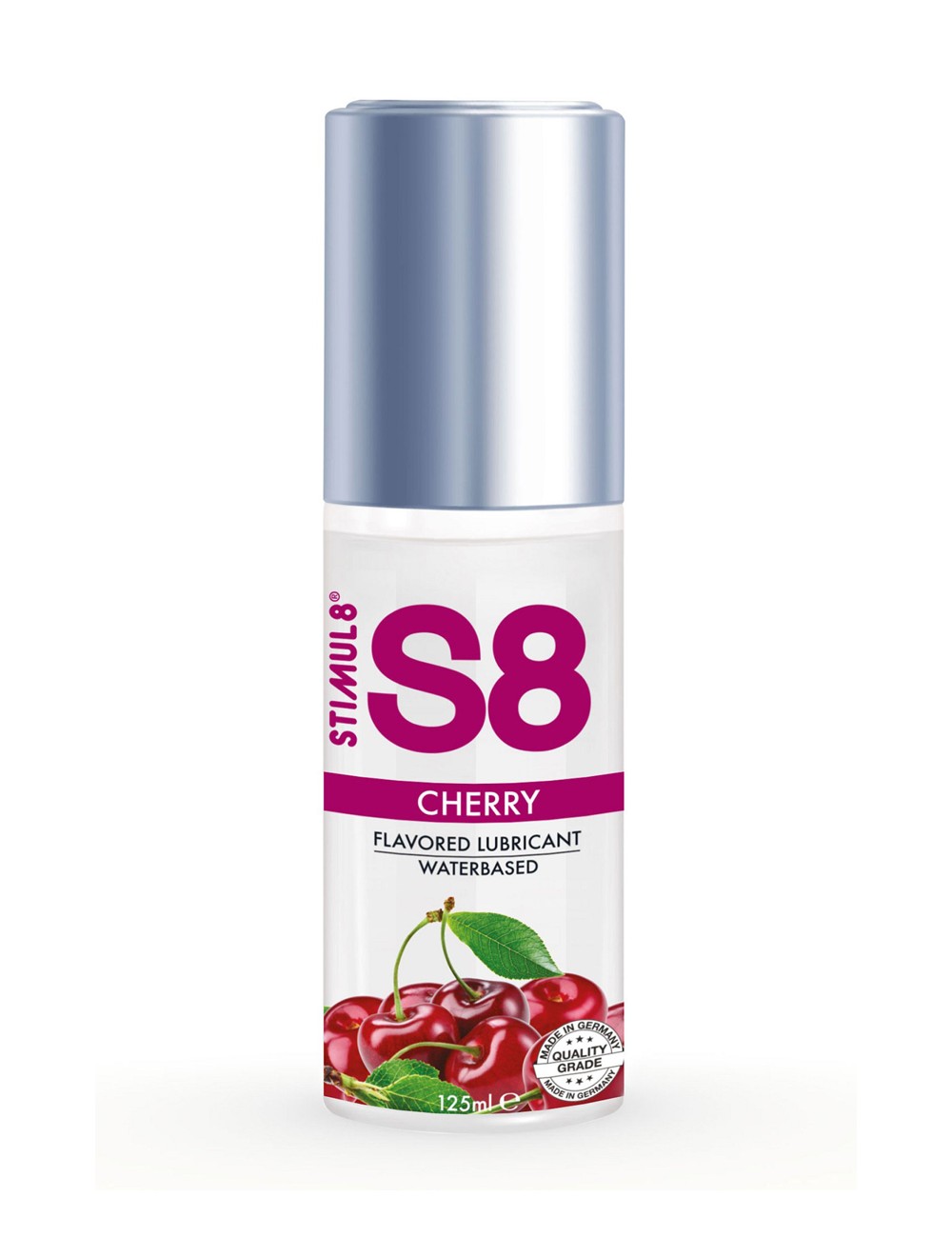 Lubrifiant S8 parfumé cerise 125ml Lubrifiant S8 parfumé cerise 125ml
