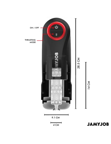 JAMYJOB - MASTURBATEUR VAGIN AUTOMATIQUE PAR GRAVITÉ 5 MODES D'ASPIRATION