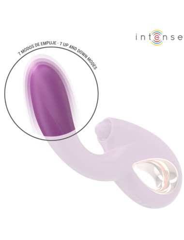 INTENSE - LALI VIBRATEUR MULTIFONCTION POINT G TAPPING & THRUST & VIBRATION VIOLET