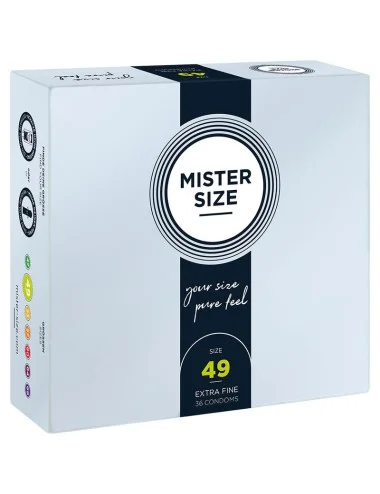 MISTER SIZE - PRÉSERVATIF TAILLE S 49 MM (36 UNITÉS)