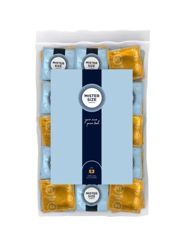 MISTER SIZE - PRÉSERVATIF TAILLE M 53 MM (100 UNITÉS)