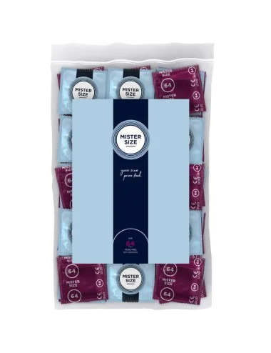 MISTER SIZE - PRÉSERVATIFS TAILLE XXL 64 MM (100 UNITÉS)