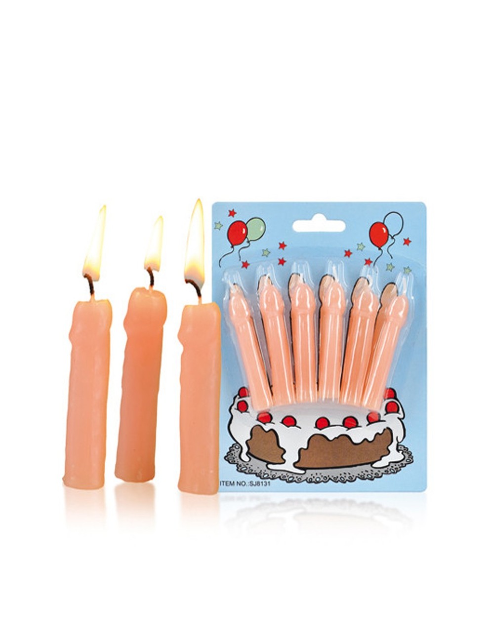 6 bougies pénis 6 bougies pénis