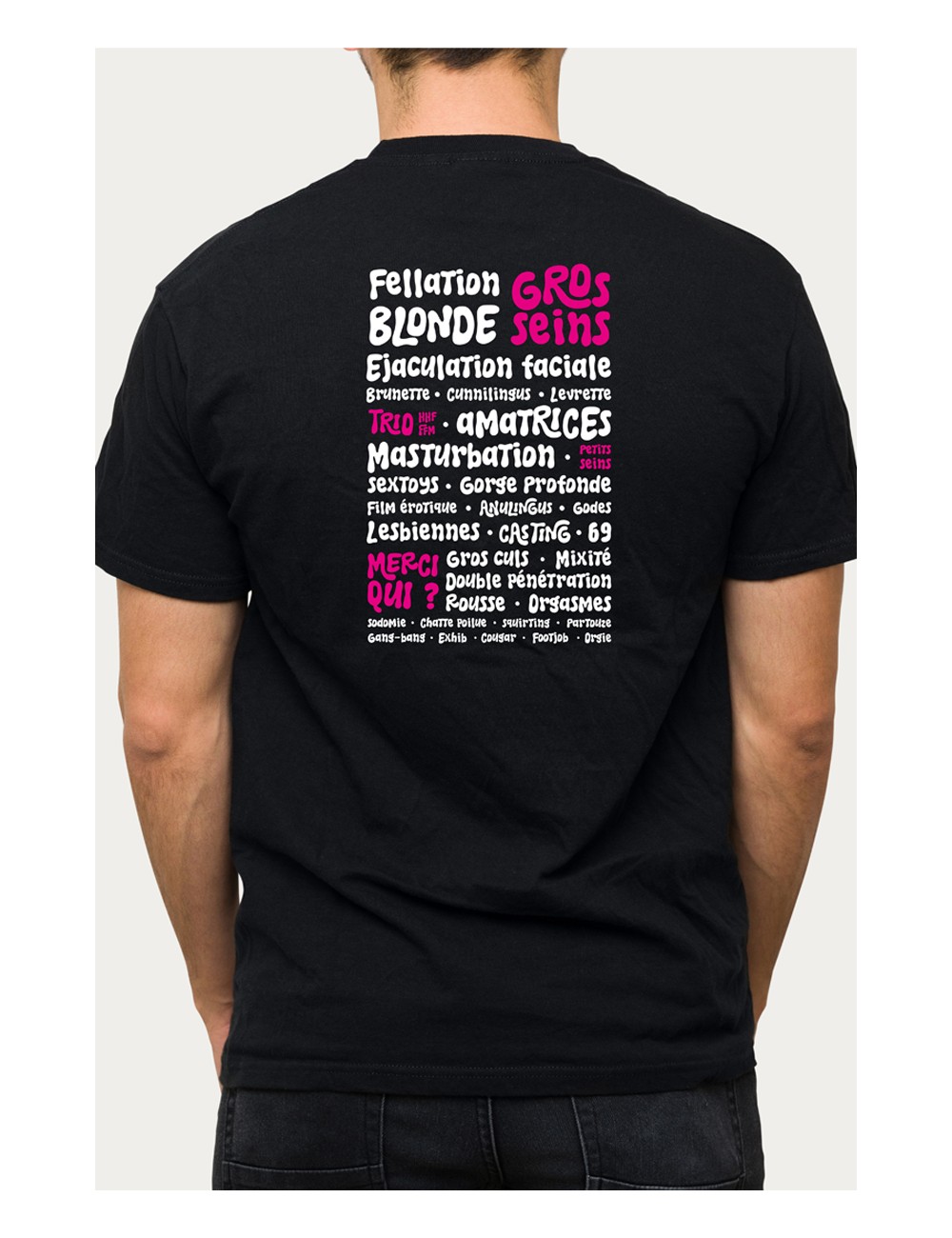 Tee shirt Fesse-Tival Jacquie  Michel