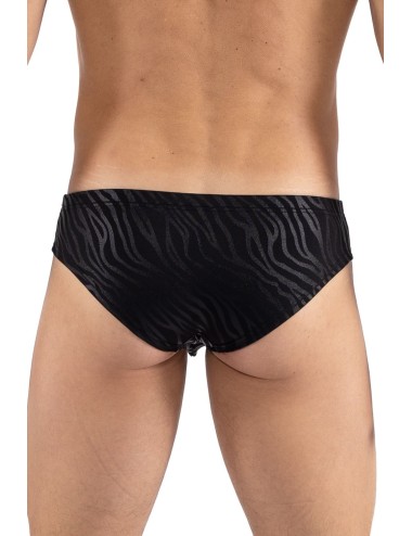 minipant noir  gold Zebra - LM2403-68BLK