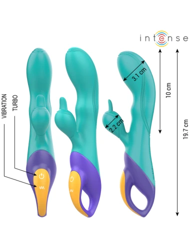 INTENSE - FRED VIBRATEUR RABBIT BLEU