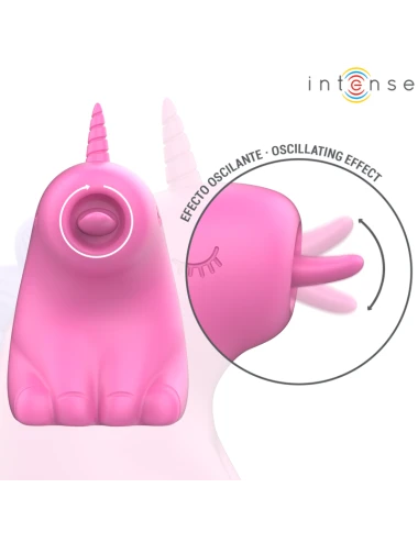 INTENSE - PINKIE STIMULATEUR LICORNE FUCSIA
