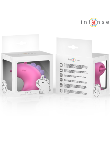 INTENSE - PINKIE STIMULATEUR LICORNE FUCSIA