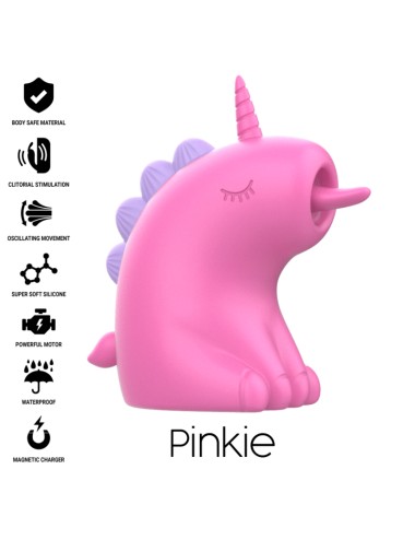 INTENSE - PINKIE STIMULATEUR LICORNE FUCSIA
