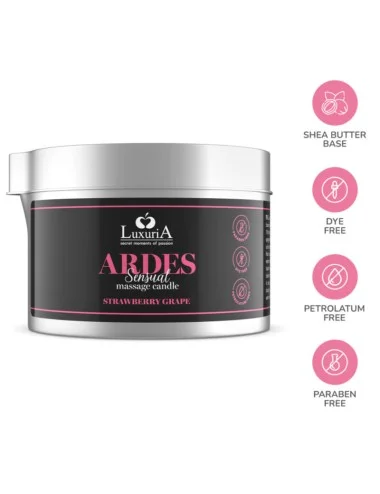 INTIMATELINE LUXURIA - BOUGIE DE MASSAGE AU RAISIN