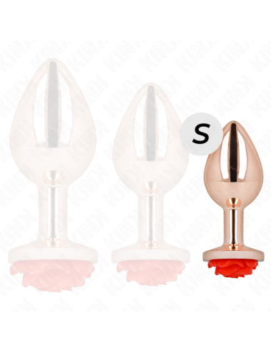 KINK - PLUG ANAL OR ROSE AVEC ROSE ROUGE S