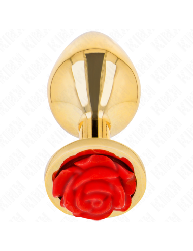 KINK - PLUG ANAL OR ROSE ROUGE TAILLE M