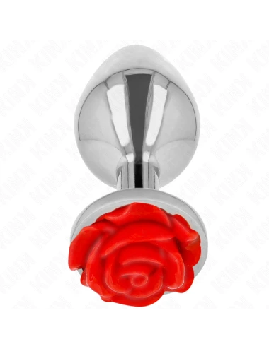 KINK - PLUG ANAL ROSE ROUGE TAILLE L