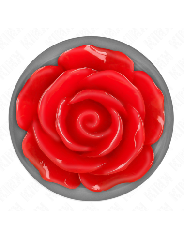 KINK - PLUG ANAL ROSE ROUGE TAILLE S