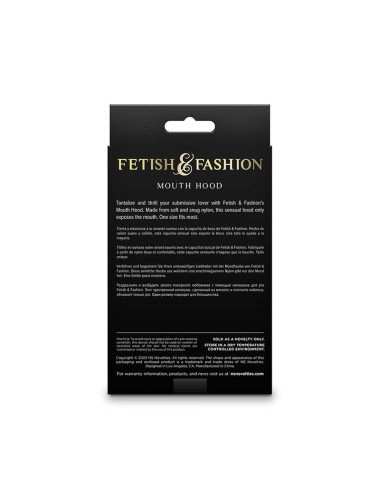 NS NOVELTIES - FETISH & FASHION CAGOULE BOUCHE NYLON BLANC