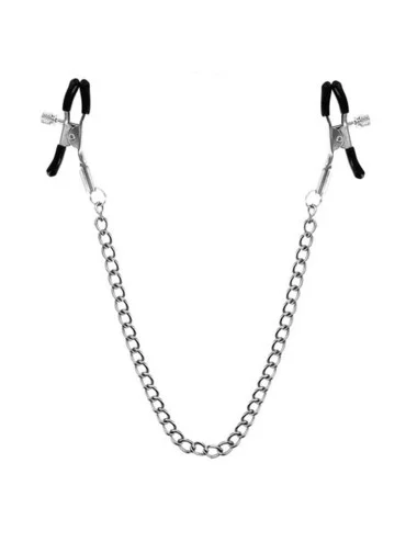 Chaîne pinces à seins 45cm embouts de protection - CC570046