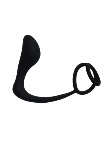 GASTON, Stimulateur Prostatique dans un silicone doux et lisse - POM014BLK