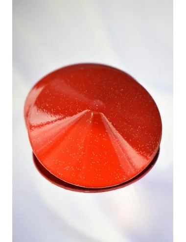 Nipple Métal rouge Cache tétons cône - 202000104