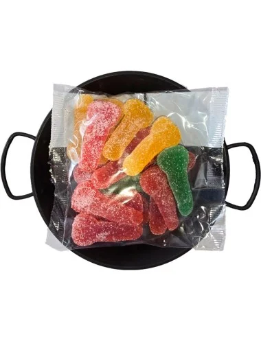 DIABLO PICANTE - BONBONS AU SUCRE À CROQUER EN FORME DE PÉNIS DANS DIFFÉRENTES SAVEURS