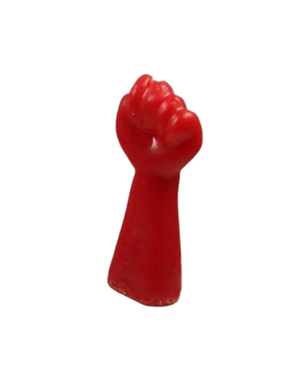 DIABLO PICANTE - BOUGIE EN FORME DE POING ROUGE DIABLO PICANTE - BOUGIE EN FORME DE POING ROUGE