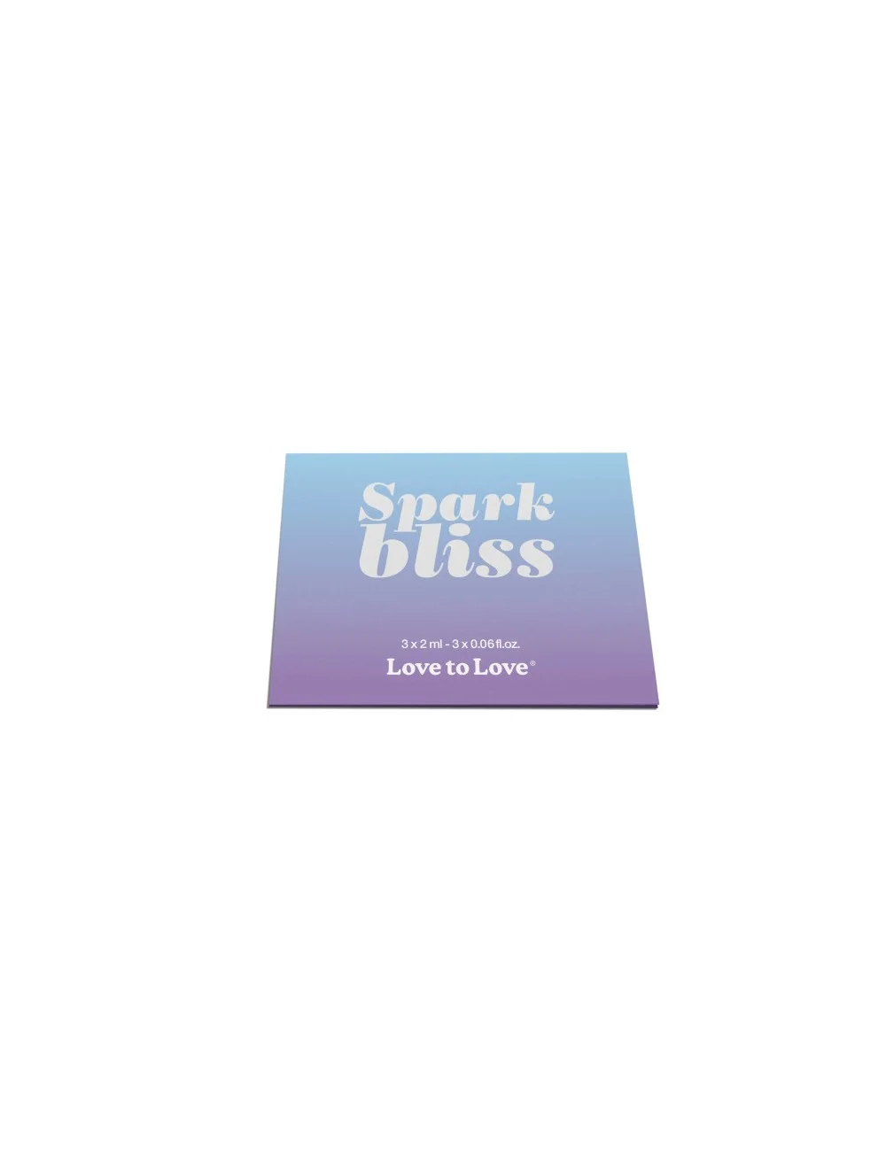 Dosette Spark bliss - 3 échantillons de stimulants - 6 ml
