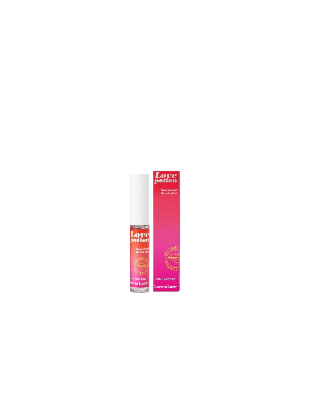 Love potion - Gloss sensuel - 8 ml Love potion - Gloss sensuel - 8 ml