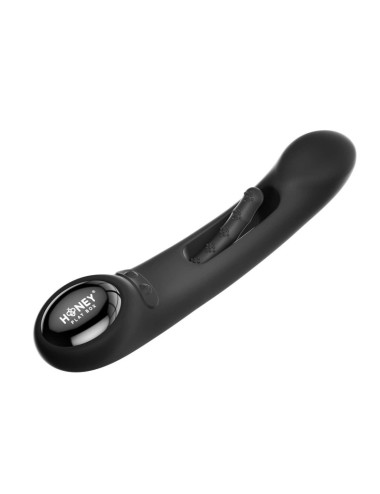 Tempo vibromasseur G-spot avec capteurs de pression et application Noir