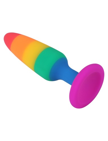 Plug anal multicouleur taille M - A-032-RAI-M