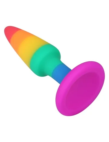 Plug anal multicouleur taille S - A-032-RAI-S