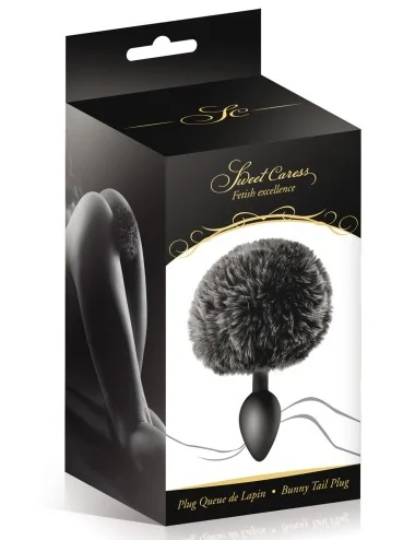 Plug anal pompon noir - CC5700910010