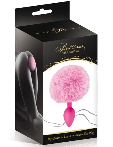 Plug anal pompon rose - CC5700910050