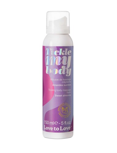 Mousse massage crépitante - Amande sucrée