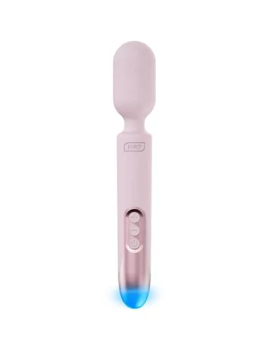 KIIROO - PROWAND VIBRATEUR WAND TÉLÉCOMMANDE + APPLICATION GRATUITE ROSE