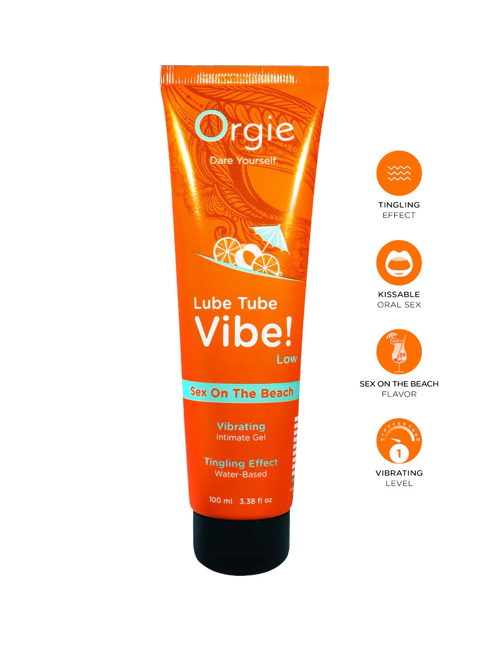 Lubrifiant Lube Tube Vibe Low Sex On The Beach 100ml Lubrifiant Lube Tube Vibe Low Sex On The Beach 100ml