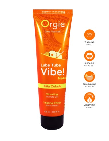 Lubrifiant Lube Tube Vibe Medium Pina Colada 100ml