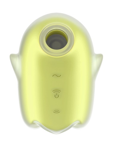Stimulateur sans contact et vibrant Glowing Ghost yellow - Satisfyer