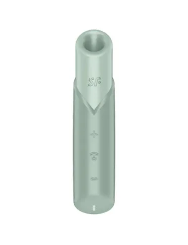 SATISFYER - STIMULATEUR DE CLITORIS NAUGHTY KISS WAVE AIGUE-MARINE