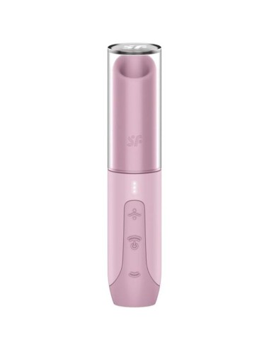 SATISFYER - STIMULATEUR DE CLITORIS SECRET KISS WAVE ROSE