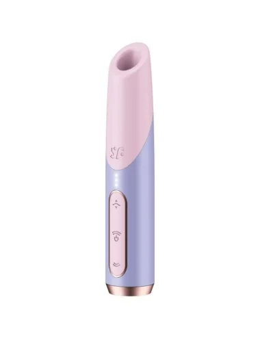 SATISFYER - BOLD KISS WAVE STIMULATEUR DE CLITORIS ROSE / VIOLET