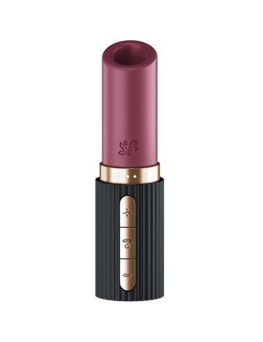 SATISFYER - STIMULATEUR DE CLITORIS PRO 2 KISS WAVE GRENAT / NOIR
