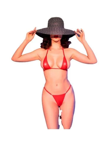 CHILIROSE - CR 4840 MICRO BIKINI ROUGE S/M