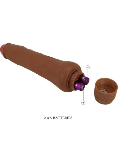 BAILE - VIBRATEUR RÉALISTE DRYADE 25 CM MULÂTRE