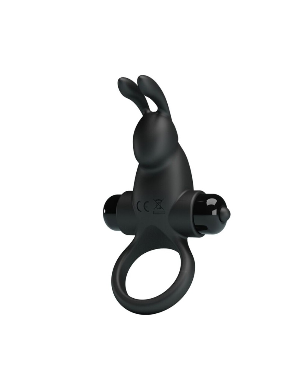PRETTY LOVE - ANNEAU VIBRANT + STIMULATEUR DE CLITORIS RABBIT 10 VIBRATIONS NOIR PRETTY LOVE - ANNEAU VIBRANT + STIMULATEUR DE CLITORIS RABBIT 10 VIBRATIONS NOIR